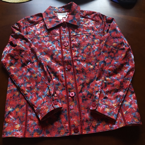 Coldwater Creek Reversible Jacket - Picture 4 of 7